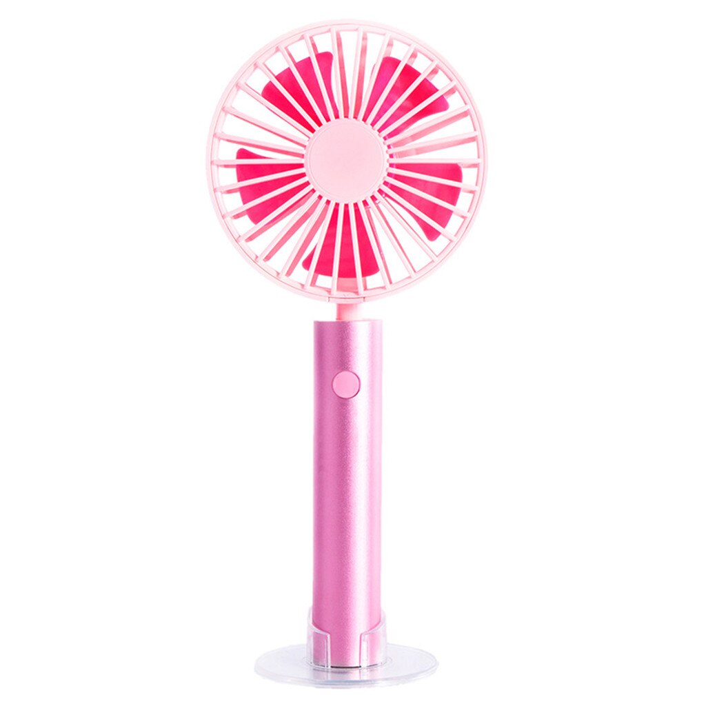 Draagbare Handheld Smart Home Office Portable Mini Fans Maat Usb Oplaadbare Hand Hold Fan Standable Fan