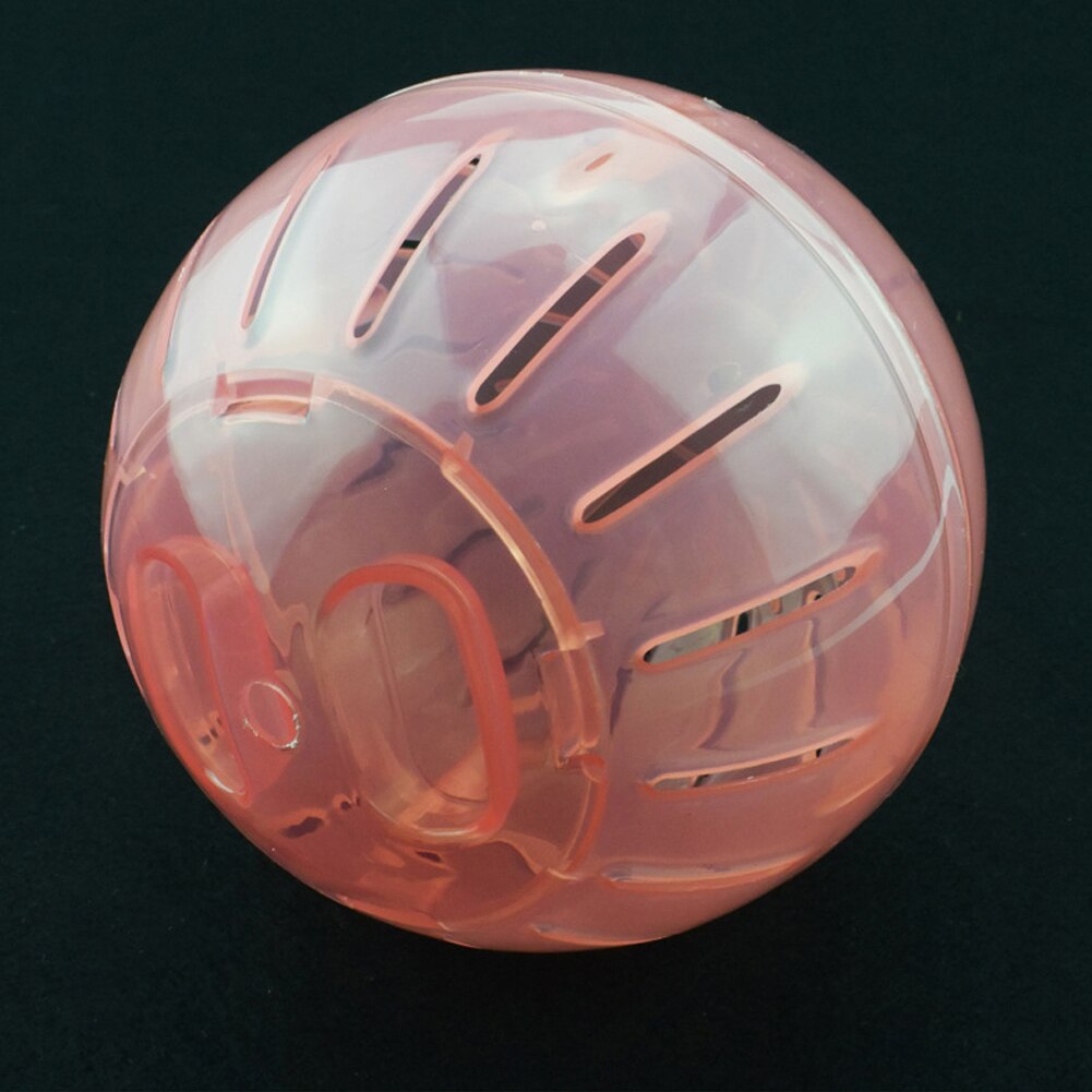 Pet Rodent Mice Jogging Hamster Gerbil Rat Toy Plastic Exercise Ball Lovely Pet Ball Toys 10cm 12cm: Red A / M 12cm