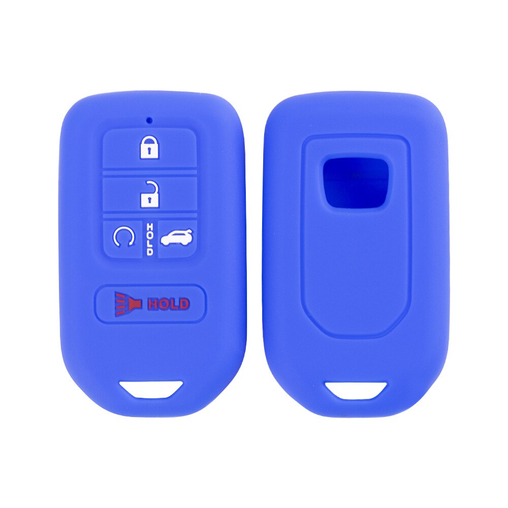 Housse de protection en Silicone pour clé, ensemble de capot pour Honda Pilot Accord Civic CRV, télécommande sans clé à 5 boutons