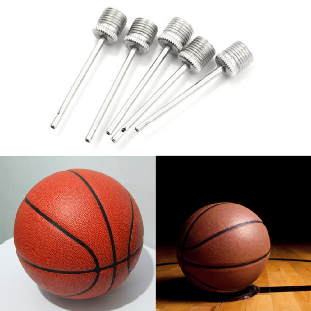 Standard-aufblasnadeln aus metall, aufblasnadeln für basketballbälle, 10 stück