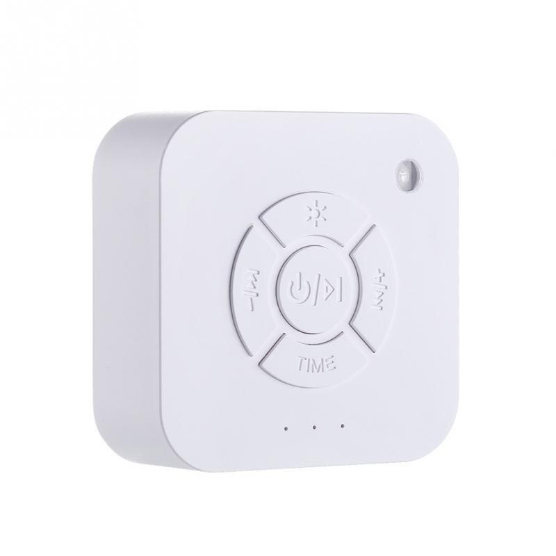 Sleep Machine Baby Relaxing Sounds Mini White Noise Led Breathing Light Adults: Default Title