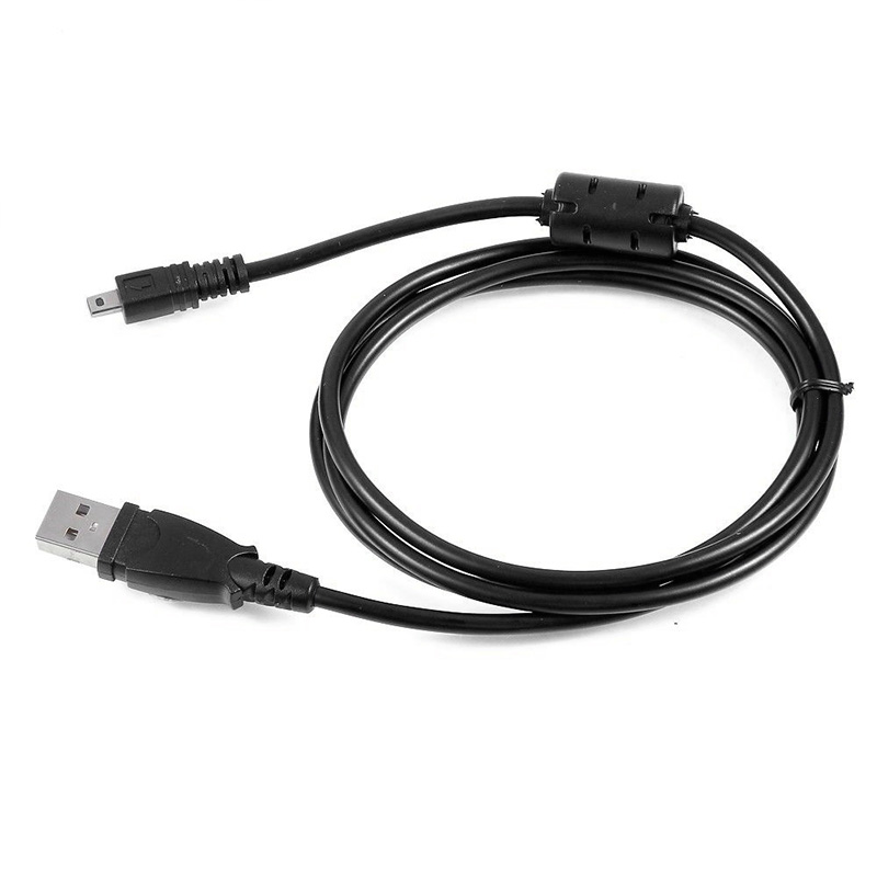 For Sony DSC-W800 W810 Camera Sync Data USB 2.0 Cable Charger Charging Black