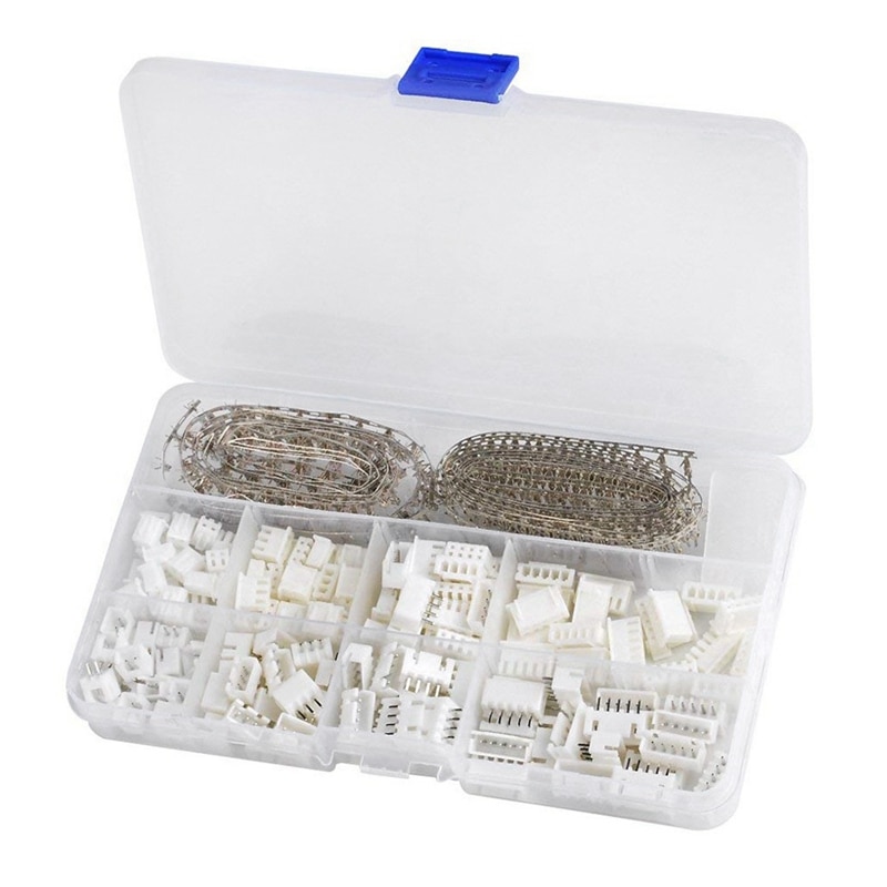 560Pc 2.54Mm JST-XHP 2/3/4/5 Pin Behuizing Met 2.54Mm Jst Xh Mannelijke/Vrouwelijke pin Header Dupont Draad Connector Kit