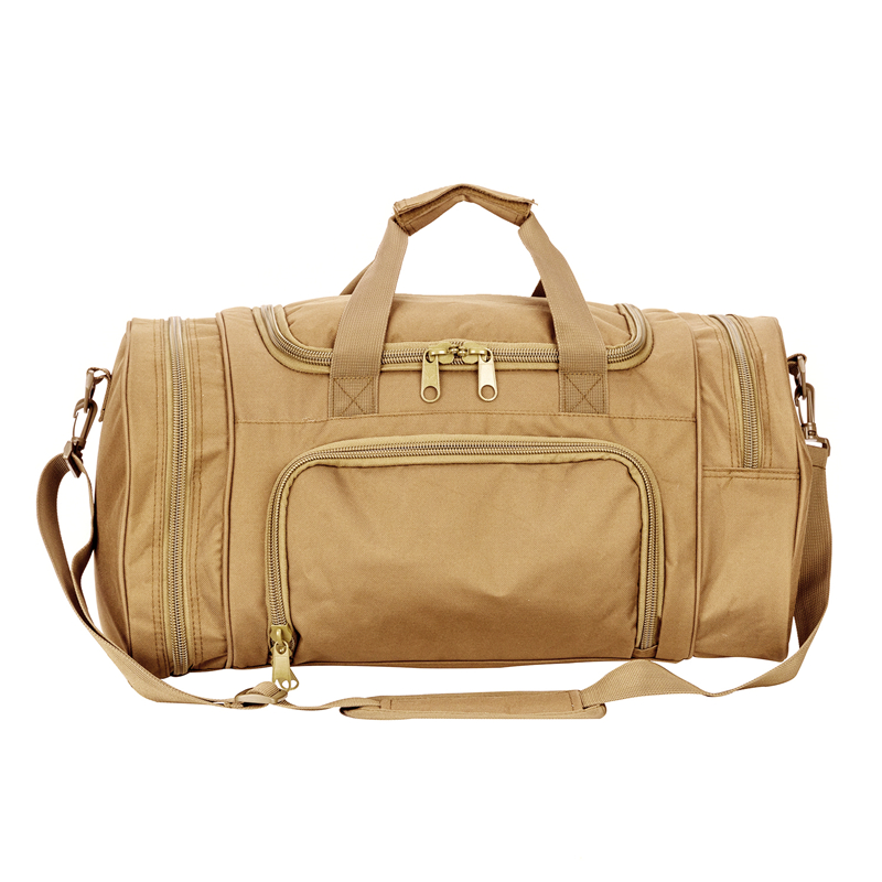35L Sports Fitness Bag for Men Outdoor Yoga Gym Swimming Shoulder Handbags Weekend Travel Duffle Bags with Shoe Compartment: Light Grey