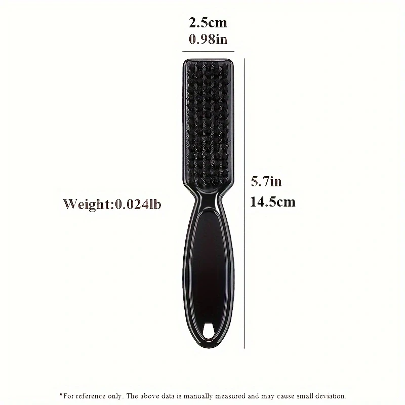 3 stks/set Kapper Borstel Kappers Reinigingsborstel Natuurlijke Vezel Salon Haar Sweep Borstels: Rose Rood