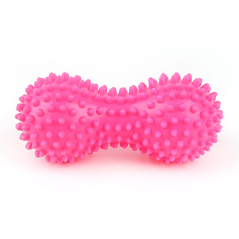 Peanut Massage Ball Spiky Trigger Point Relief Muscle Pain Stress Sensory Ball Therapy Health Care Gym Muscle Relex Apparatus: Auburn