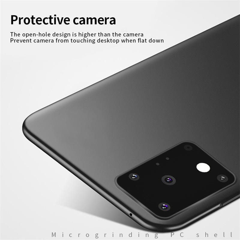 Ultra Sottile Opaca Glassata per il Caso di Samsung Galaxy M51 M31 M21 M31S A31S A11 A21 A31 A41 A51 A71 Caso copertura posteriore Per La Nota 20 Ultra