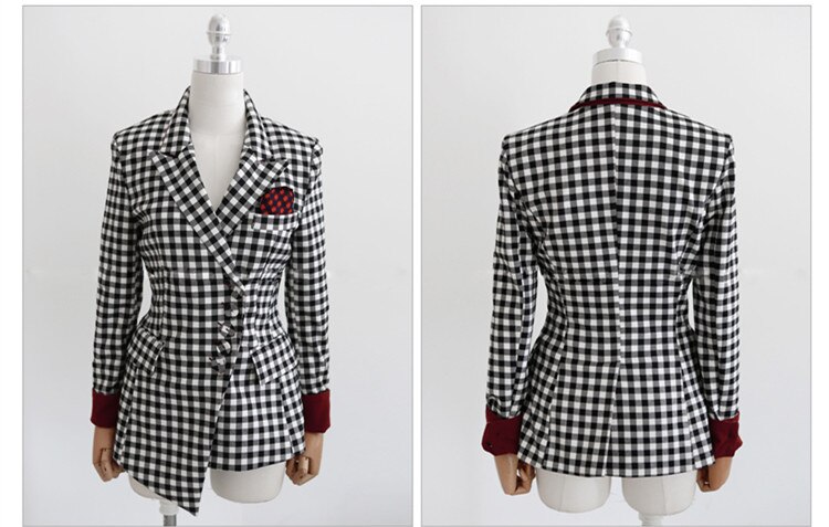 Autumn Winter Women Temperament Slim Thick Suit And Pencil Pant Work Style Trend Slim Pant Suit