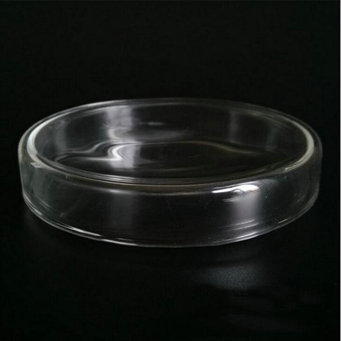 6 piunids/lote vaso de cultivo de vidrio de 90mm plato de Petri de vidrio de celda de laboratorio con cubierta para laboratorio educativo escolar
