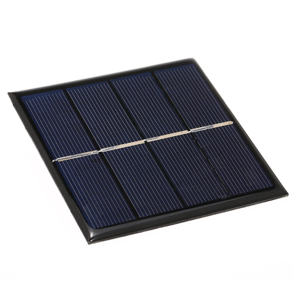 3X 12V 5.2W Mini Solar Panel Polycrystalline Solar Cells Silicon Epoxy Solar Diy Module System Battery Charger