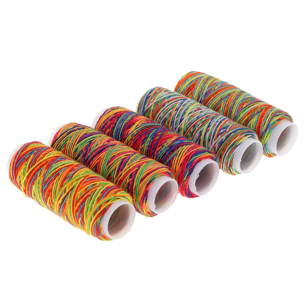 5Pcs Sewing Machine Threads String Polyester Color... – Grandado