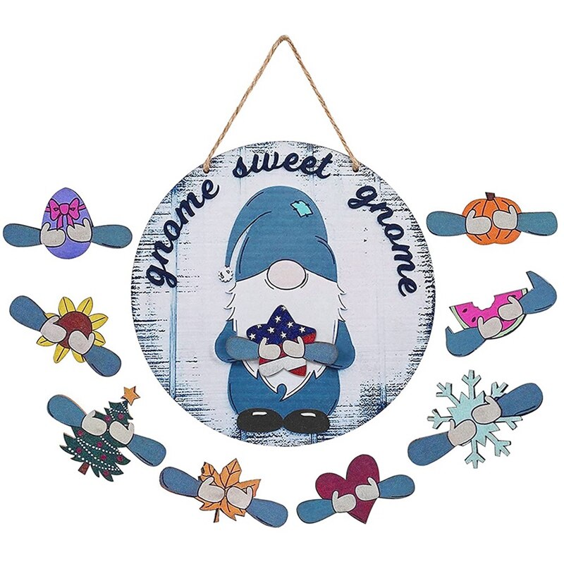 Welkom Teken Voor Voordeur Housewarming Boerderij Thuis Outdoor Opknoping Welkom Teken Decor: Default Title