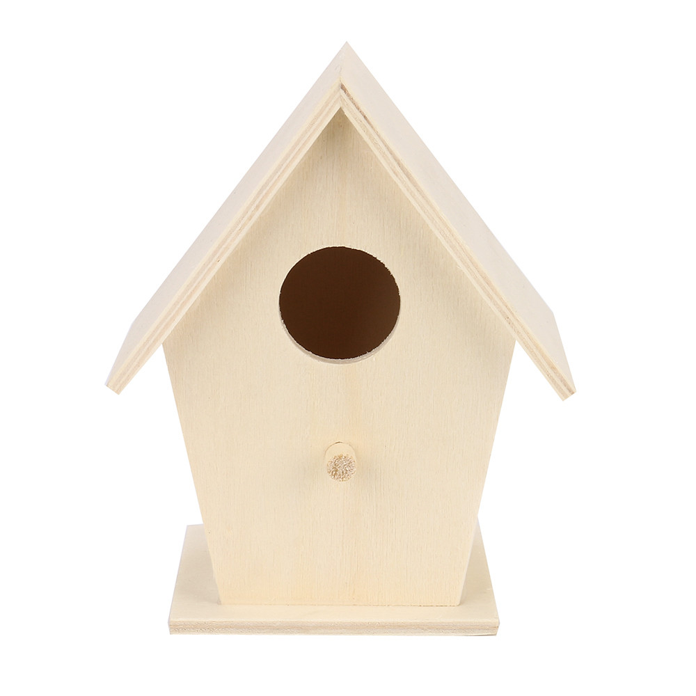 Nest Dox Nest Huis Vogelhuisje Vogelhuisje Doos Vogel Houten Box Huis en Tuin Tool Levert #3 $