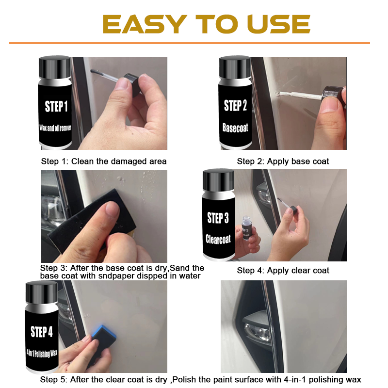 Car Paint Repair kit for BYD SEAL Touch-Up Paint Scratch Remover Automotive Paint Care Accessories Black White