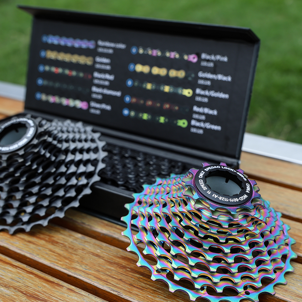 SPEDAO Racefiets Cassette Ultralight 11 Speed 11-25/28/32/34T CNC Vrijloop K7 11V 11S HG Tandwiel Voor R9100 Fiets Vliegwielen