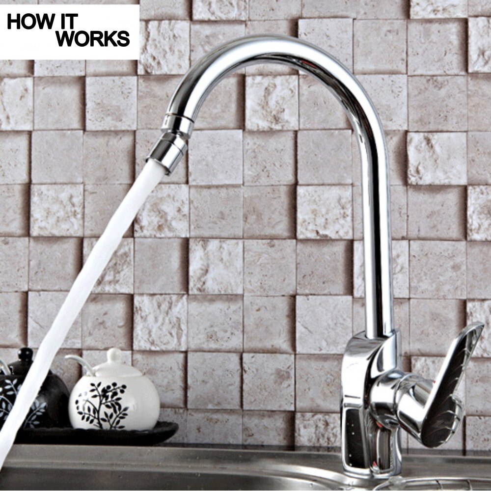 Aqwaua Water Saving Kitchen Aerator 16mm Male Thread Faucet Swivel Aerator Brass Bidet Faucet Spout Bubbler Filter for Crane