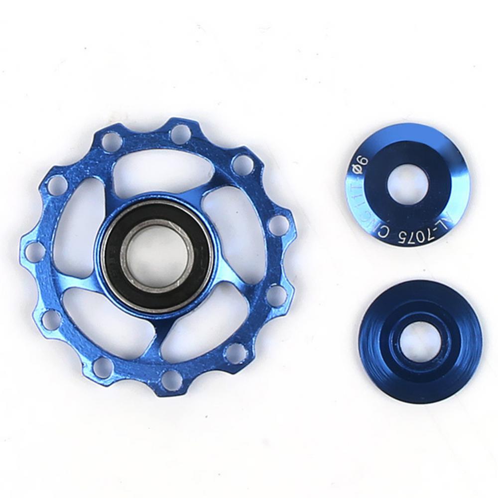 Rear Derailleur MTB Replacement Aluminum Alloy Road Bike 11T/13T Guide Cycling Wheel Pulley Bicycle Accessories Parts