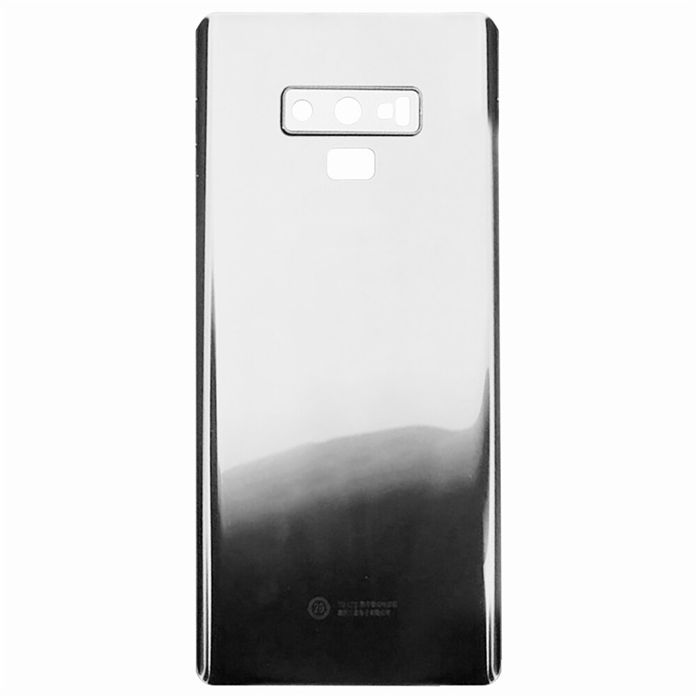 Batterij Cover Terug Glas Case Behuizing Met Camera Cover Vervanging Voor Samsung Galaxy Note 9 N9600 SM-N9600 N960F Accessoires: Grijs