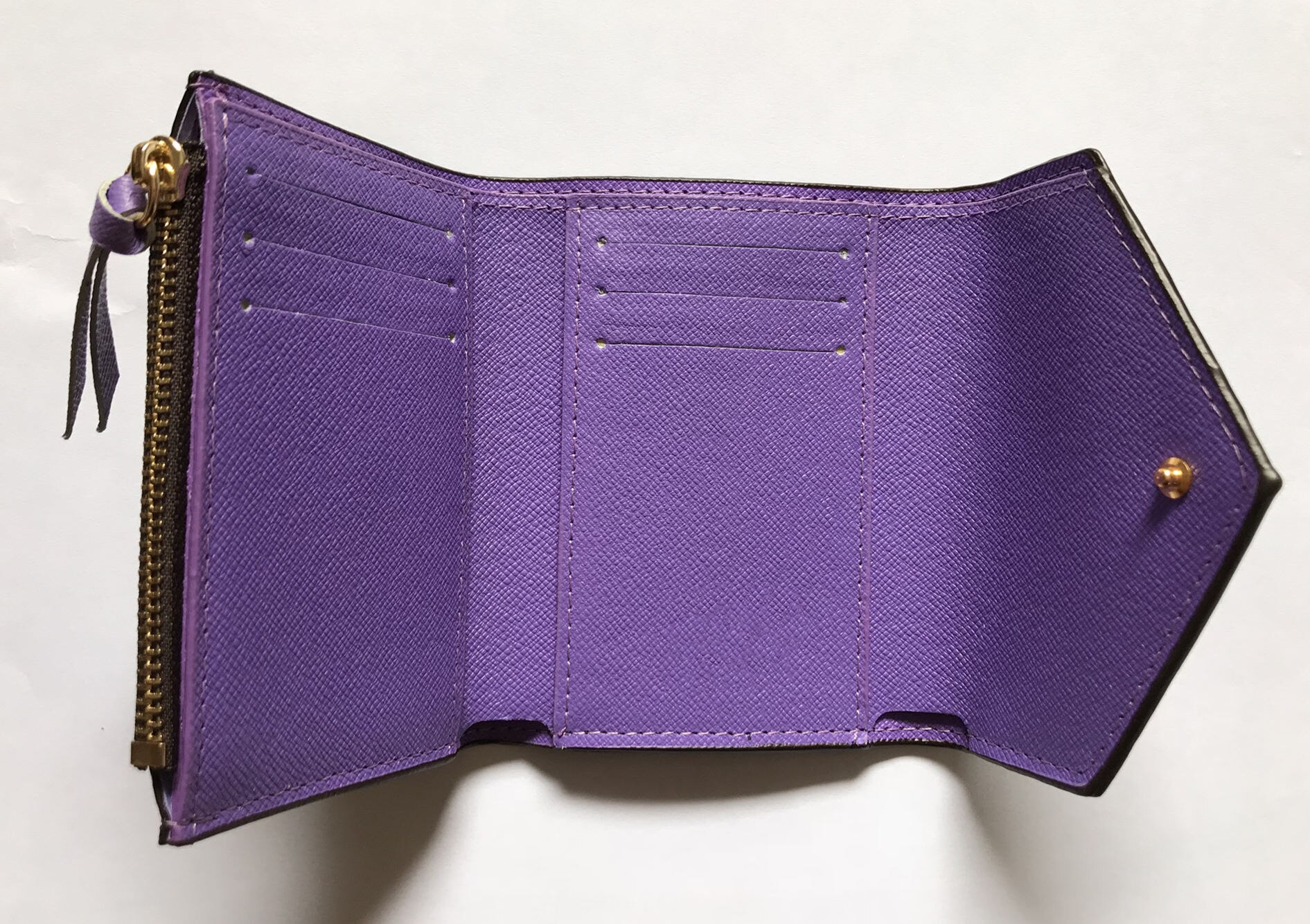 218 # brieftasche frauen 9 farben einzigen reißverschluss pocke frauen brieftasche Dame Null geldbörse damen handtasche kurz: LILA