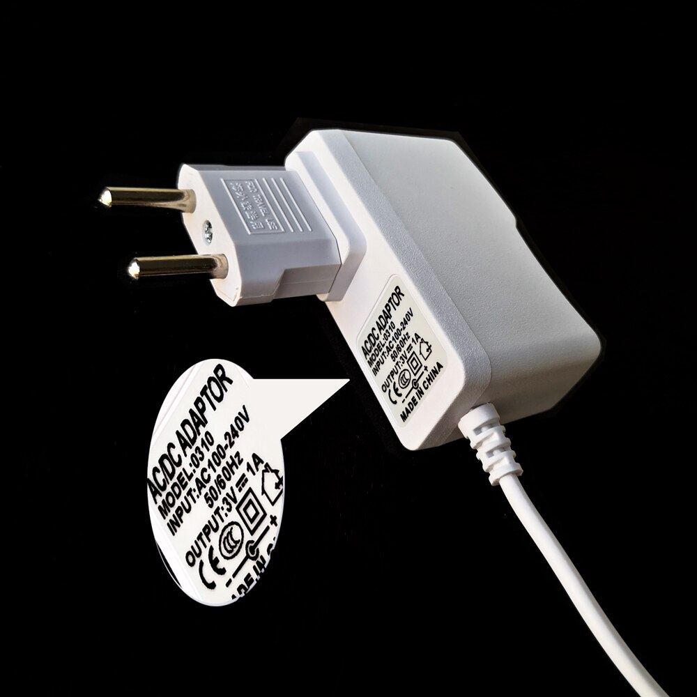 3V/12V AC/DC Adapter / Power supply with 6 ports output 3V/12V DC/Railway Layout/Railroad Layout/Train Layout: DC3V 1000mA EU Plug