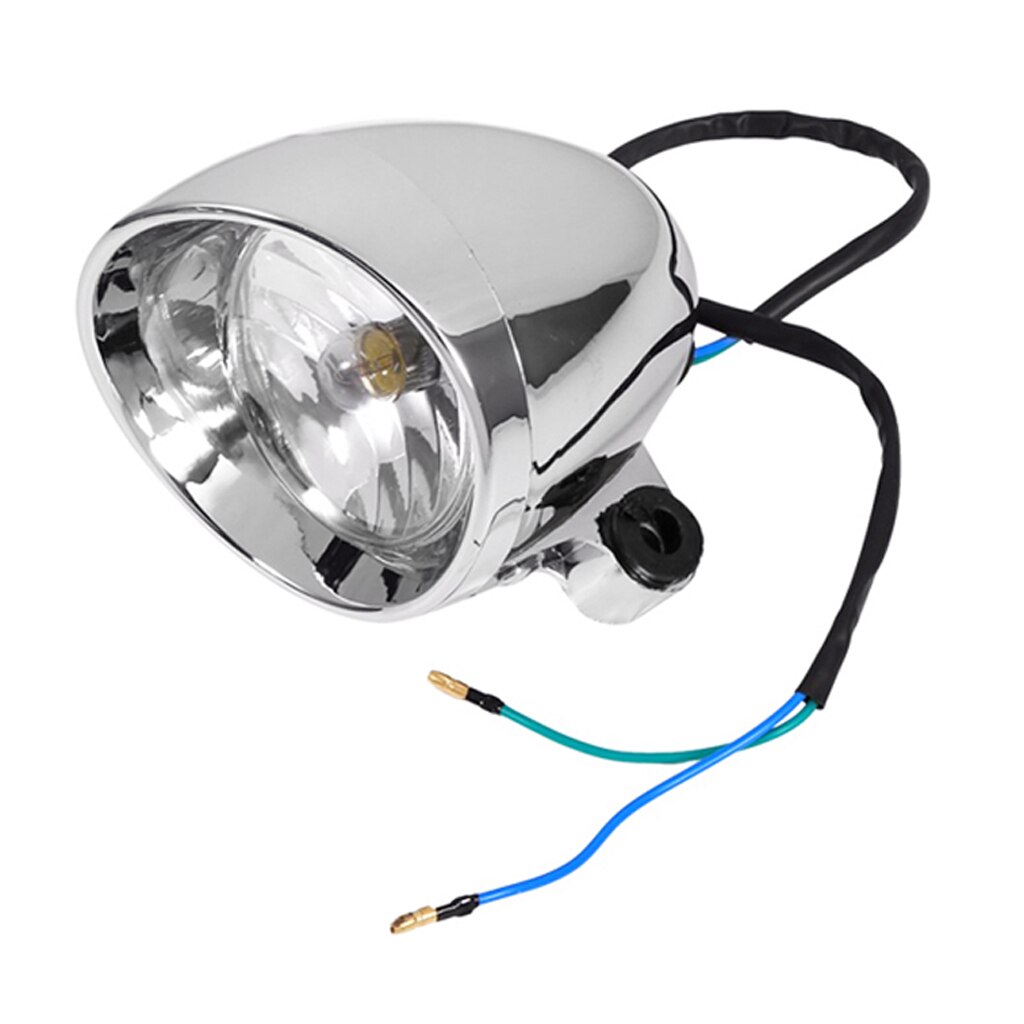 Universal- LED Scheinwerfer Nebel Stelle Licht Lampe 12V Ersatz für Motorrad (Chrom Hülse)