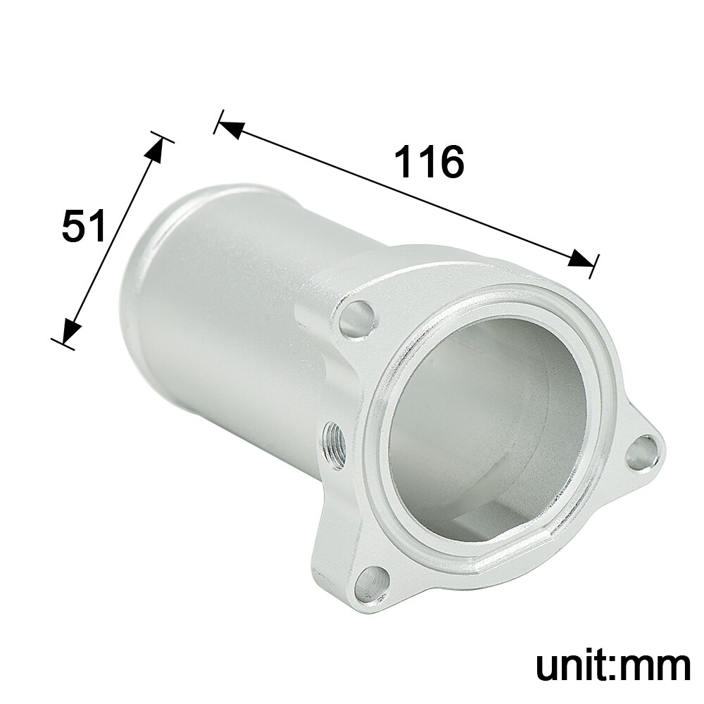 50mm egr delete kit rördräkt för  mk4 beetle golf  vw 1.9 tdi 75/80/90/115 bhp egr ventil