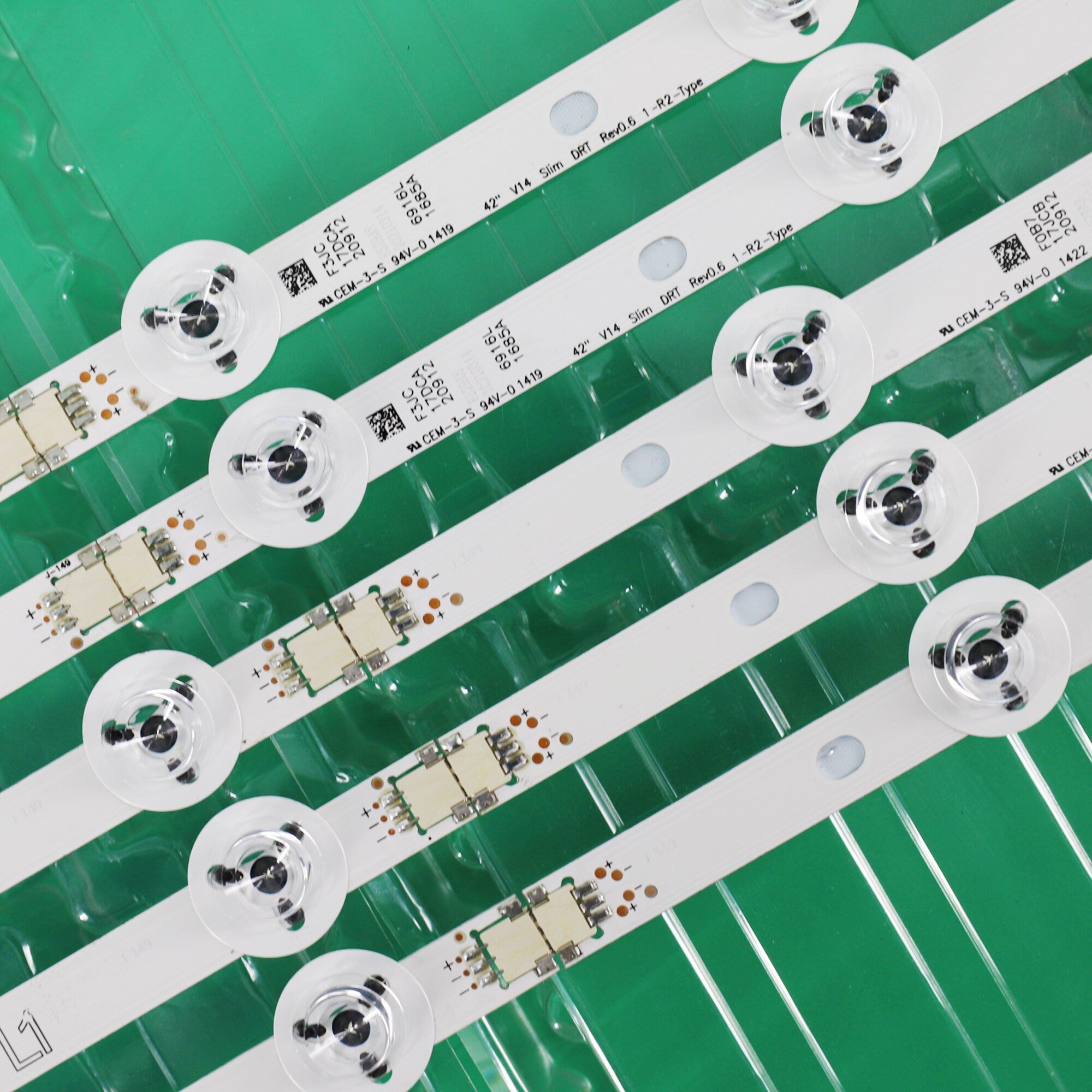 LED-hintergrundbeleuchtung streifen für LG 42LB670V 42LB671V 42LB673V 42LB675V 42LB677V 42LB679V 42LB700V 42LB730V 42LB731V 42LB720V