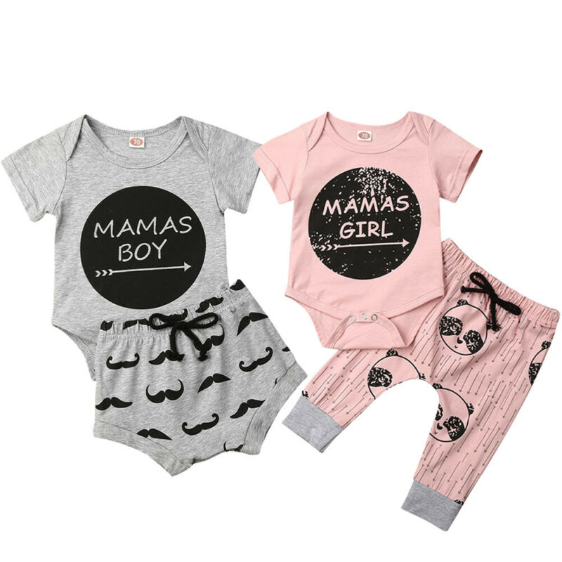 Baby Zomer Kleding Baby Baby Meisje Jongen Kleding Broer En Zus Bijpassende Romper + Camouflage Broek Cartoon Outfits Sets