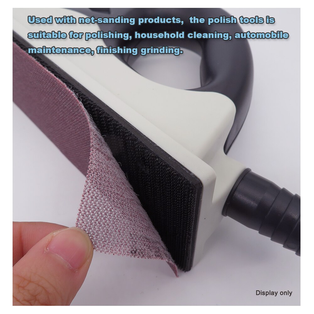 Hand Sanding Block Dust Free Extraction Grinding Block Polishing Tool 70 * 400mm