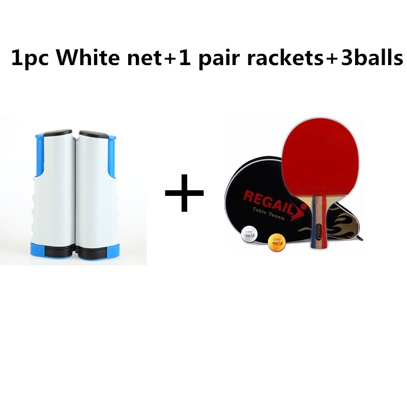 Bærbare bordtennis nett racketer uttrekkbar sterk mesh ping pong post stativ ethvert bord familie innendørs aktiviteter underholdning
