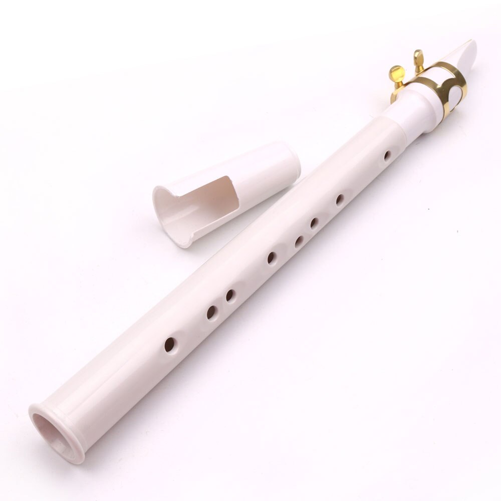 Pocket Saxophone Sax Mini Saxophone ABS Portable Little Saxophone Solid Black Woodwind Instrument