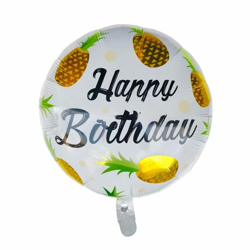 Ballon en feuille d'aluminium, Fruit, pastèque, ananas, Cactus, flamand rose, pour fête d'anniversaire, mariage, , Festival, jouet décoratif: Chocolat