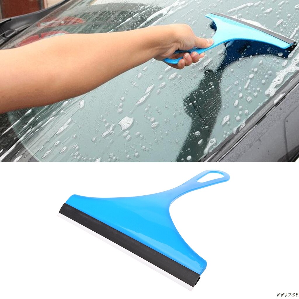 Tilfældig farve auto vandvisker sæbe renere skraberblad gummiskraber bil køretøj forrude vinduesvask rengøring