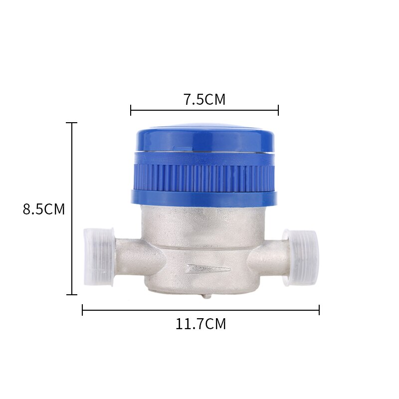 Smart Water Meter Household Mechanical Rotary Wing Cold Water Meter Pointer Digital Display Combination Water Meter