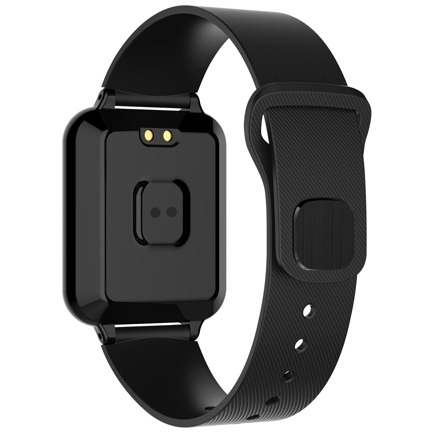 B57 Clever Uhr wasserdicht Herz Bewertung Monitor blutdruck mehrere Sport modus smartwatch frauen tragbare uhr männer Clever uhr: B Blcak