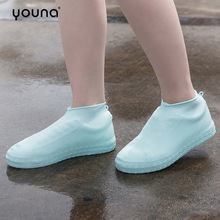 Herbruikbare Outdoor Schoen Cover Antislip Waterdichte Siliconen Sneakers Accessoires Cover Dikke Slip Regendicht Regen Laarzen