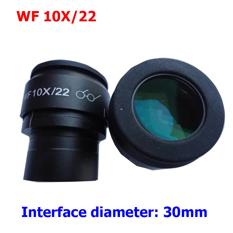 Mikroskop okular  wf5x wf10x wf15x wf16x wf20x wf25x mikroskop lins tillbehör vidvinkellins monokulära okular: Wf10 x 22-1