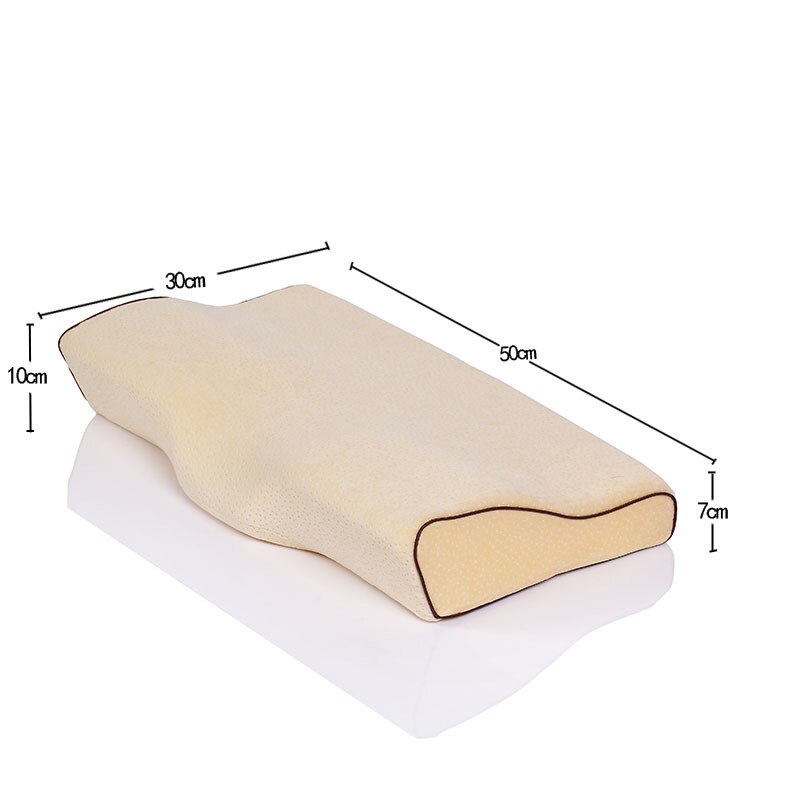 pillow kussens nekkussen body pillow hoofdkussen neck pillow nek kussen pillows gel kussen kussen vulling orthopedic pillow kussentjes slaaptrainer memory foam pillow bodypillow slaapkussen: Rice yellow