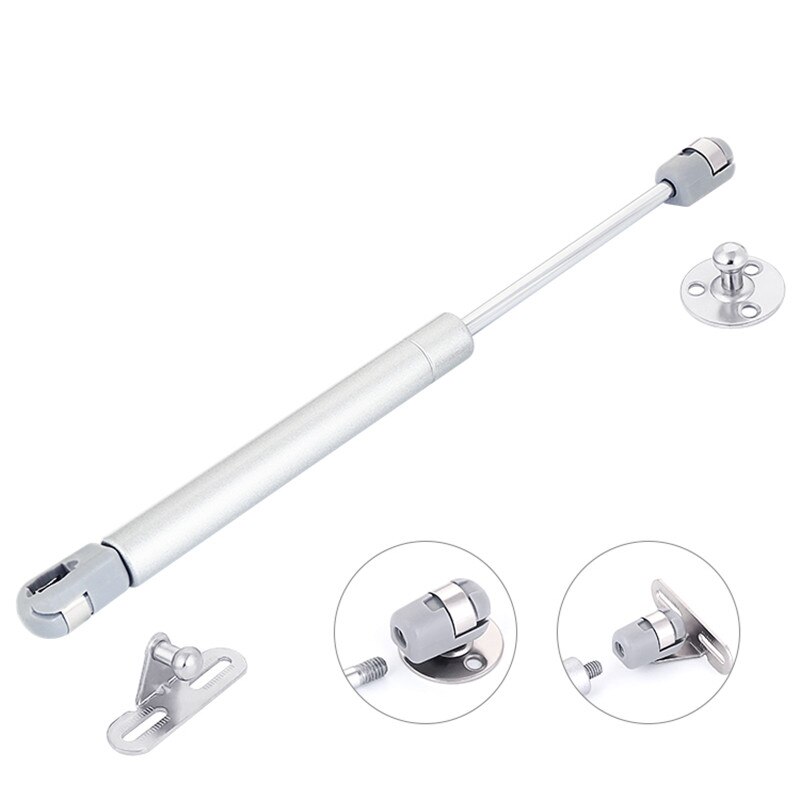 2Pcs Home Cabinet Door Support Hinges Bookcase Door Hydraulic Lifting Rod Furniture Mute Hidden Support Rod Hardware Accessories