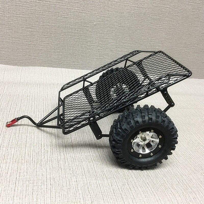 Antenne factice en métal noir factice (235mm) - Accessoires pour crawler 1/10