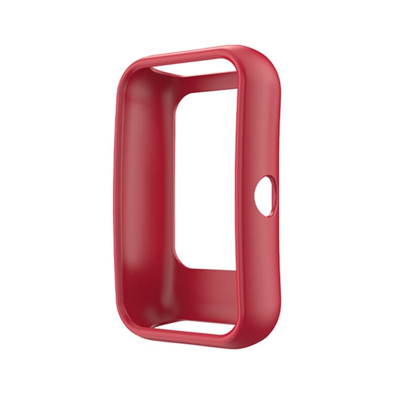 Miękki futerał ochronny do zegarka Huawei Fit Mini Smart Watchband ochraniacz ekranu do zegarka Huawei Fit odporny na wstrząsy futerał na zderzak: Dark Red / For Watch Fit Mini