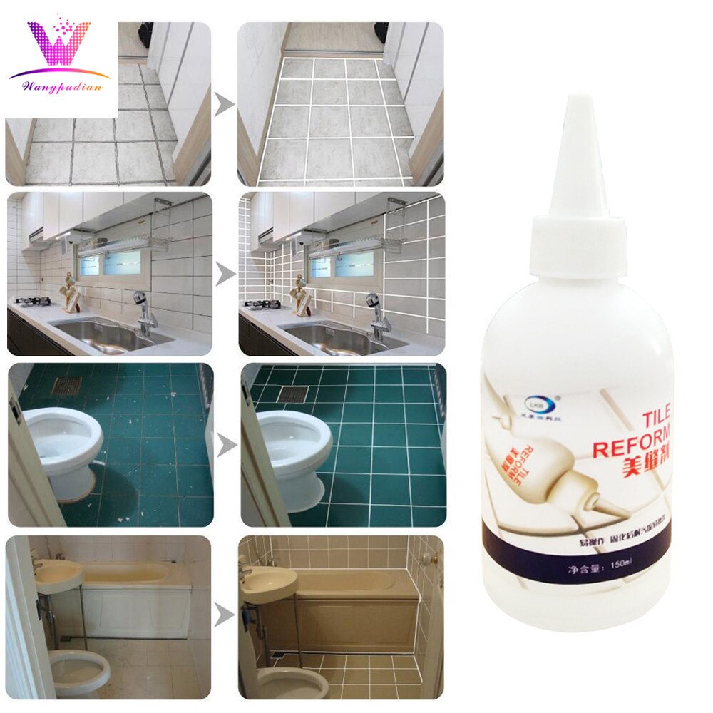 Mold Cleaner Tile Sealer Repair Glue Tile Beautifying Agent Floor Tile Pointing Agent Gap Refill Agent Tile Reform Coating