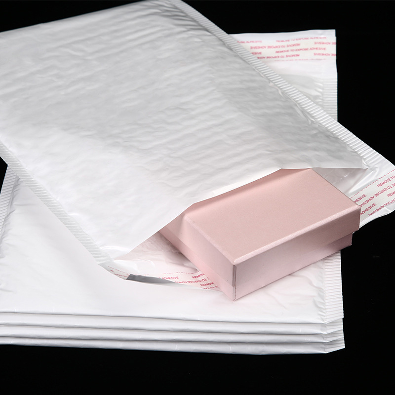 100 Pcs White Foam Envelope Bag Different Specifications Mailers Padded Envelope With Bubble Mailing Bag