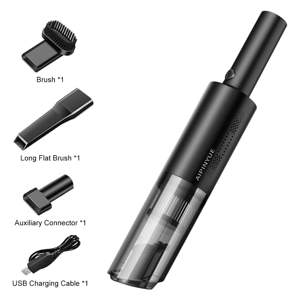 Portable Wireless Car Vacuum Cleaner Rechargeable Lightweight Car Home Dual-purpose Vacuum Cleaner Wet/Dry