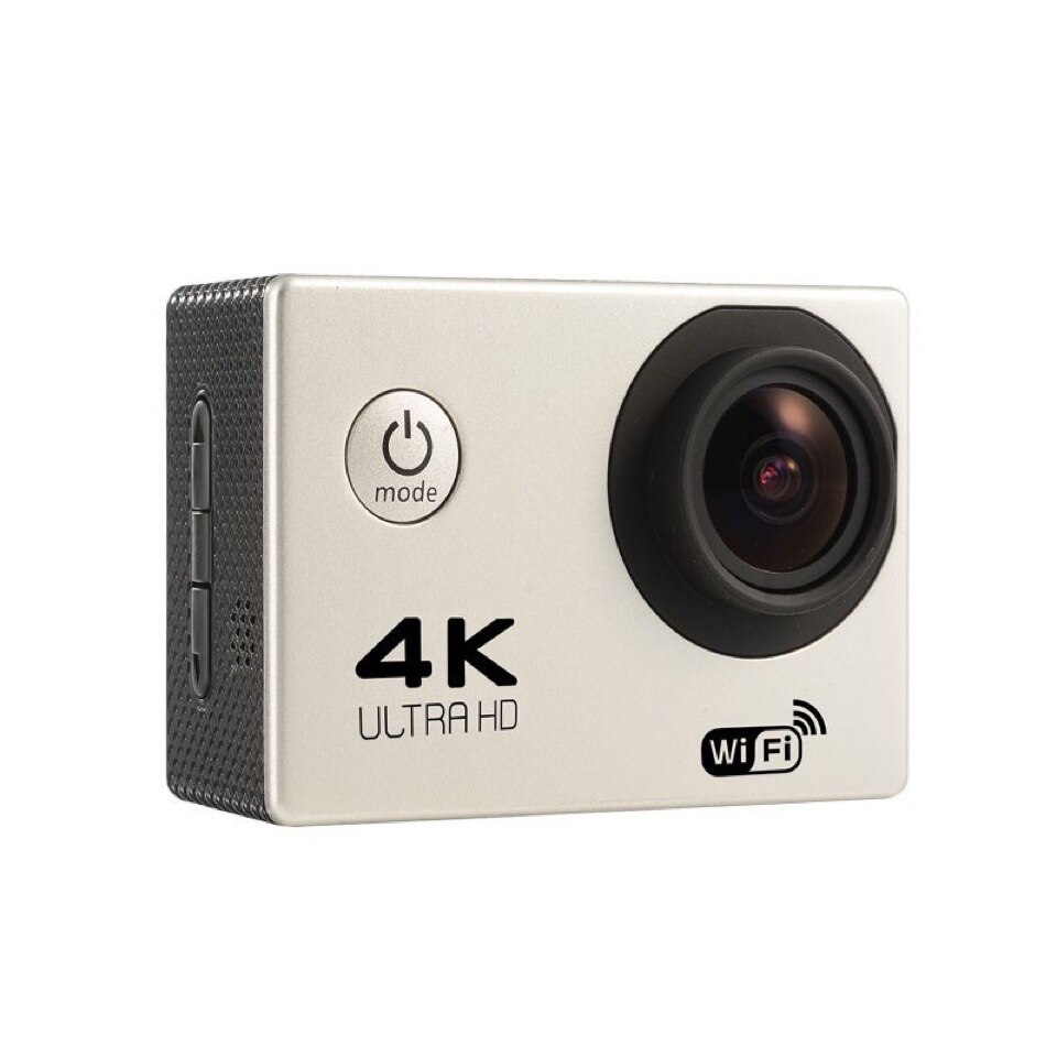 Câmera do esporte ultra hd 4k/30fps wifi 2.0 170 ° subaquática impermeável dvr câmera de vídeo ao ar livre mergulho bicicleta filmadora: Prata