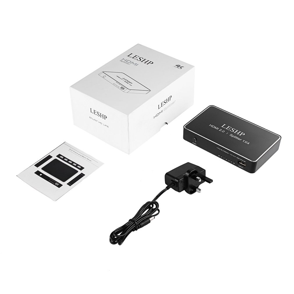 Mini HDMI Switcher 4 K HD1080P 4 Port HDMI Switch Selector Splitter Met Hub IR Afstandsbediening Voor HDTV DVD Z2