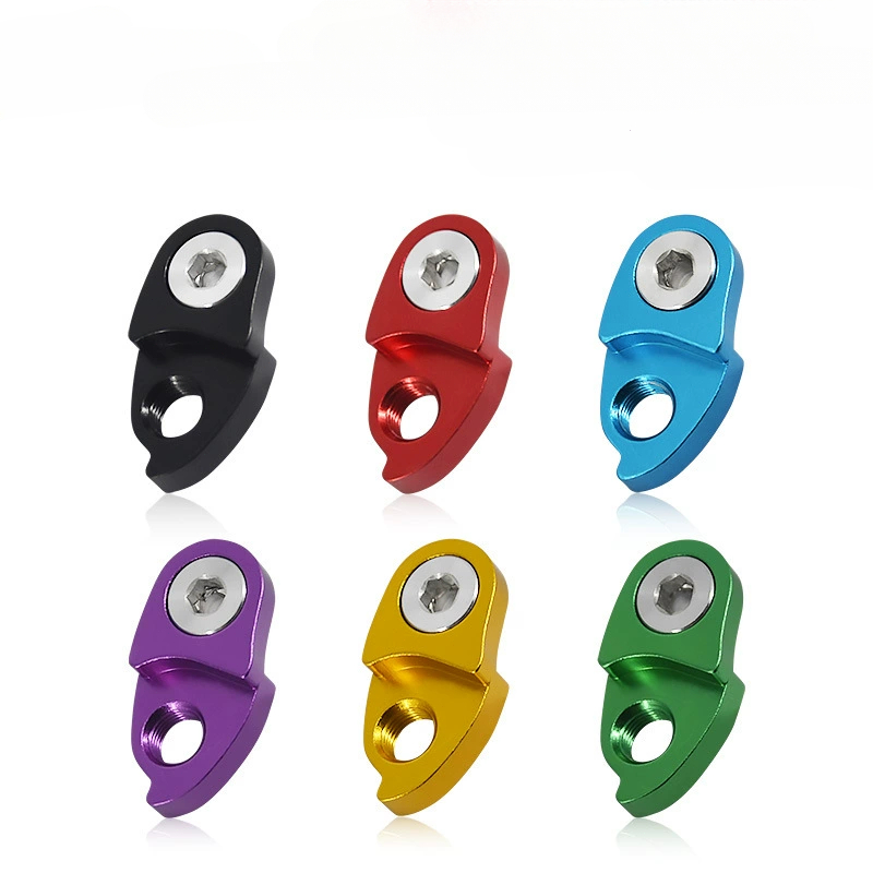 1 unidad de extensión de suspensión de cambio trasero de bicicleta, extensor de aluminio para bicicleta de carretera, marco de ciclismo de montaña, extensor de gancho trasero, piezas de bicicleta