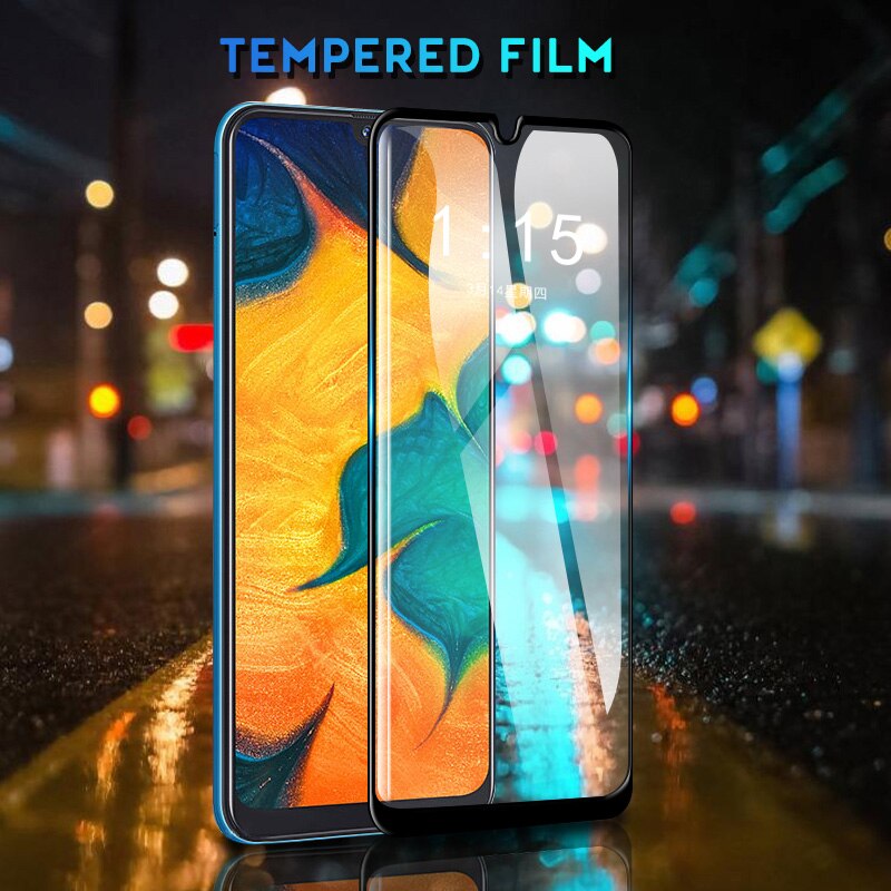 2PCS Toughed Tempered Glass For Samsung Galaxy A50 Protective Glass For Samsung Galaxy A70 A40 A30 A20 A10 Hard Screen Protector