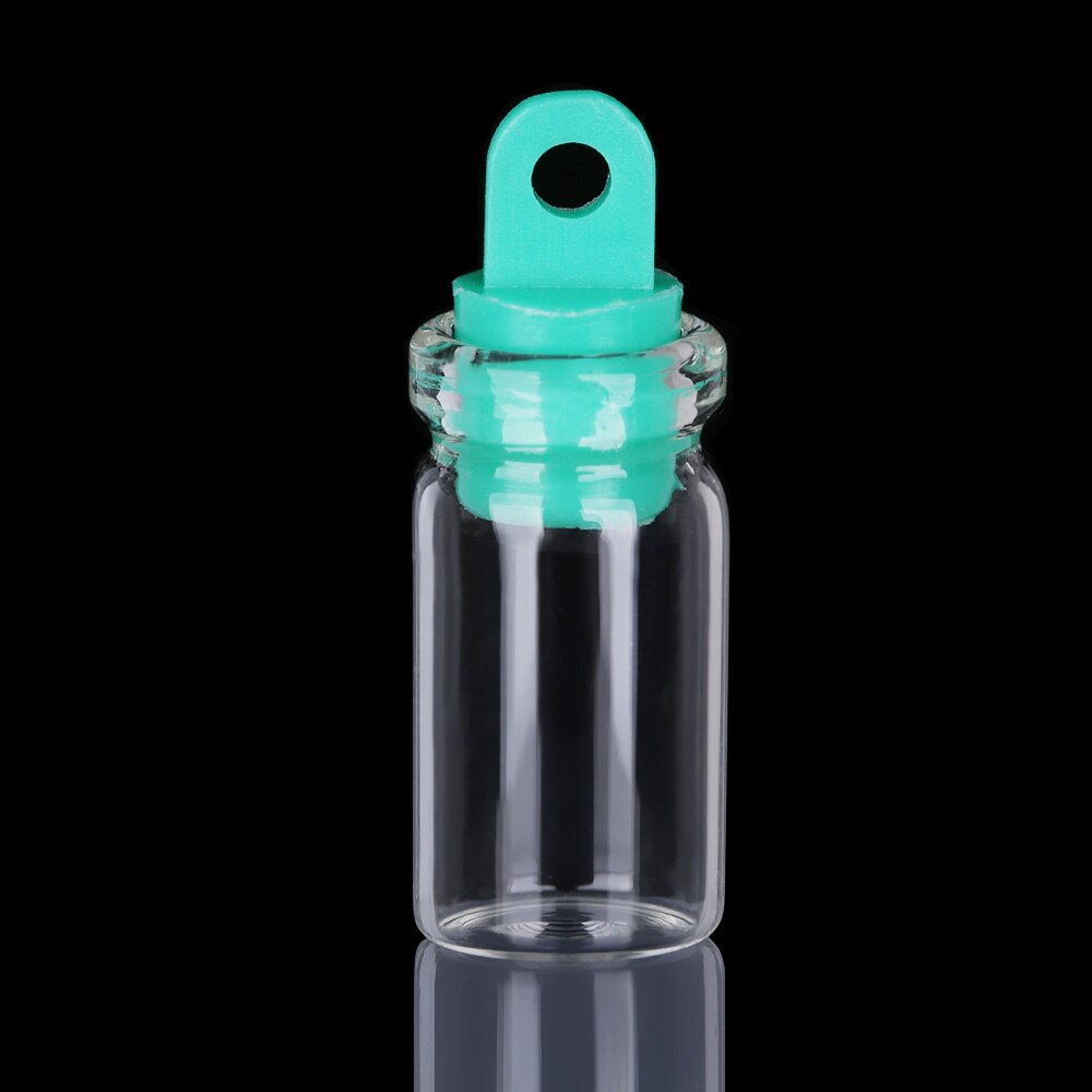 Kleine driftfles glazen potten decoratie diy containers mini goedkope berichtenflesjes ornamenten kurken stop regenboog wensfles: 5