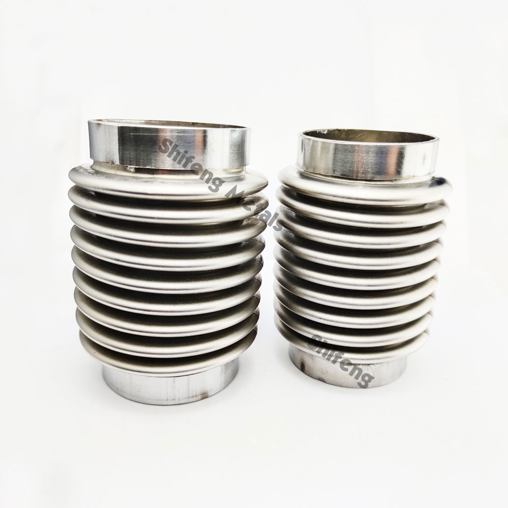 Double layer EXhaust Flex Pipe Bellow Flexible Joint Coupler 102mm In Length auto accessories